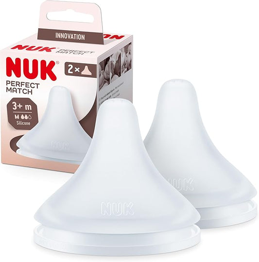 NUK Perfect Match M cumi, közepes áramlás 3 hó+