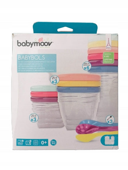 BABYMOOV Babybols BOLURI ȘI LINGURIȚE 15 piese