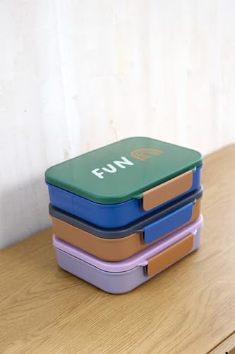 LÄSSIG Little Gang Smile lunchbox śniadaniówla z przegródkami bento