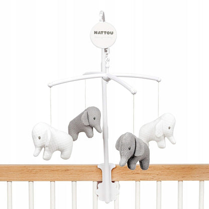 NATTOU musikmobil till spjälsäng ELEFANT TEMBO