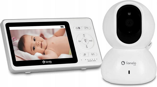 LIONELO Babyline 8.2 elektronska varuška z daljinskim upravljanjem 4,3" VOX