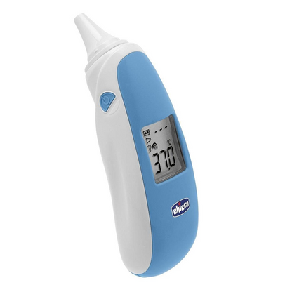 CHICCO Comfort Quick non-contact ear thermometer + 20 covers and case