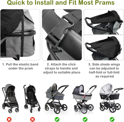 SELENE parasolar universal pentru cărucior UV 50+