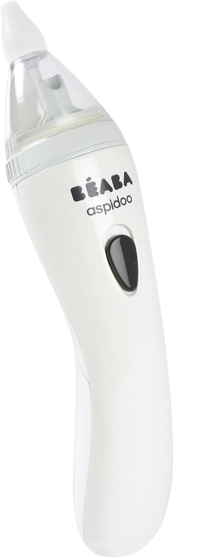 BEABA Aspidoo aspirateur nasal électrique 18,5 cm + 2 embouts et étui