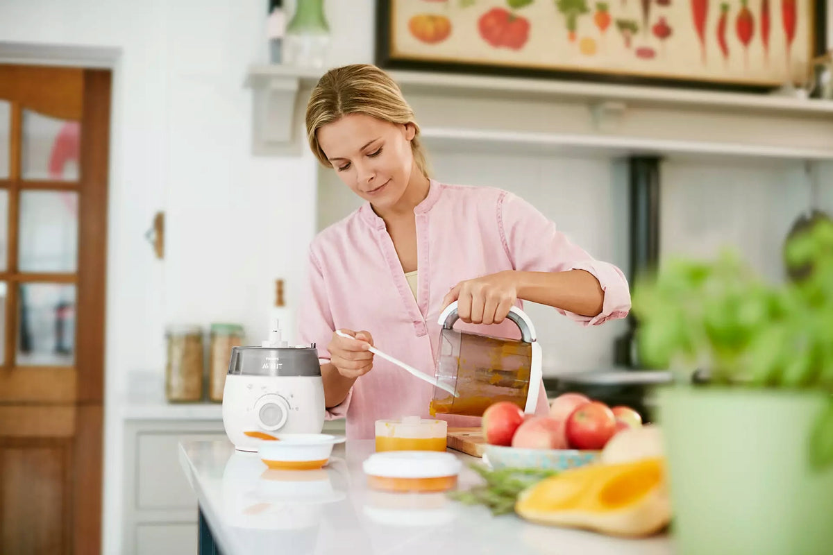 PHILIPS AVENT SCF883/01 4w1 parowar mikser 1000ml do przygotowywania zdrowych posiłków dla dziecka