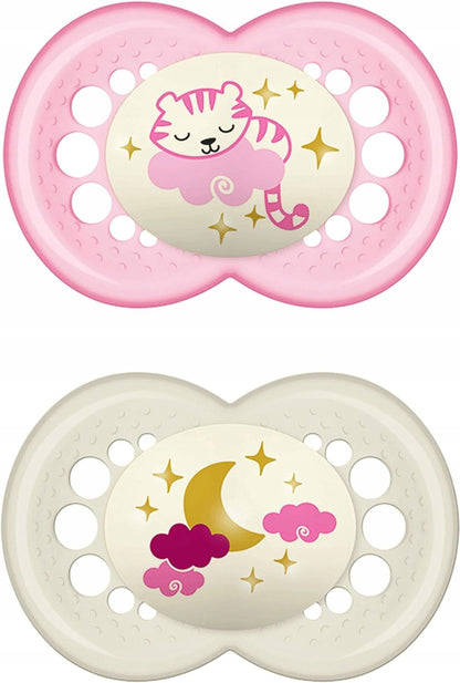 MAM ORIGINAL NIGHT sucette apaisante x2 16m+