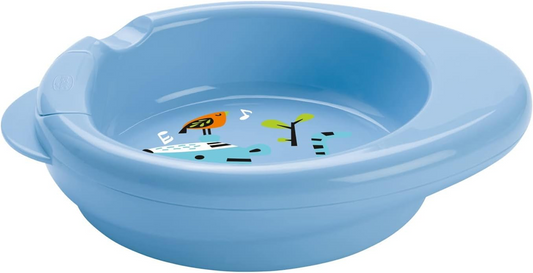 CHICCO Warmy Plate tiefer Teller, wärmeisolierend, 18 x 22 x 5 cm TIGER