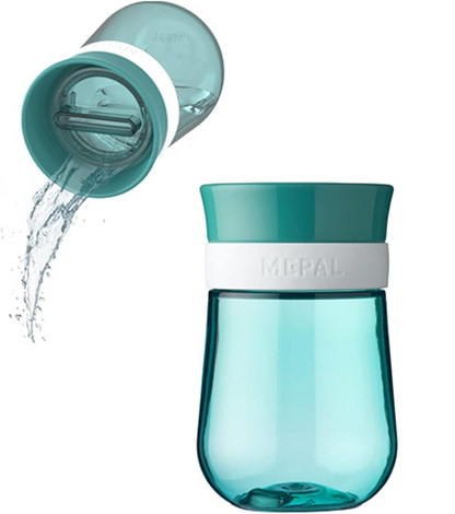 MEPAL Trainer Cup copo de transição bico 360 graus 300 ml 9 m+