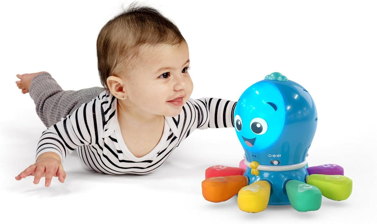 BABY EINSTEIN Interactive OCTOPUS Phrases Melodies Lights Movement 4 Languages