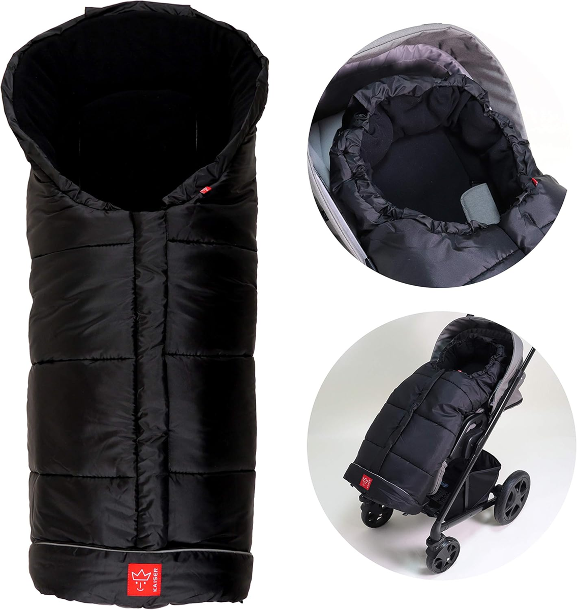 KAISER IGLU fusak do kočíka 6–36 mes.