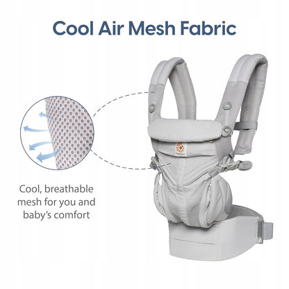 ERGOBABY OMNI 360 COOL AIR MESH ergonomska nosilka 3,2-20,4kg