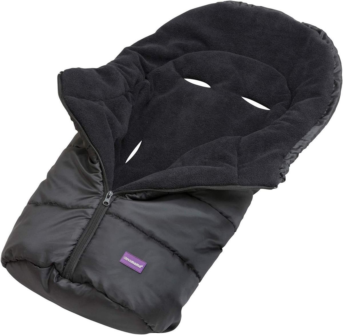 CLEVAMAMA Fußsack für Kindersitze WINTER 0+