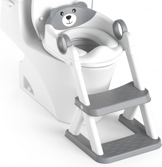 Toilettentrainersitz mit Stufen 2in1