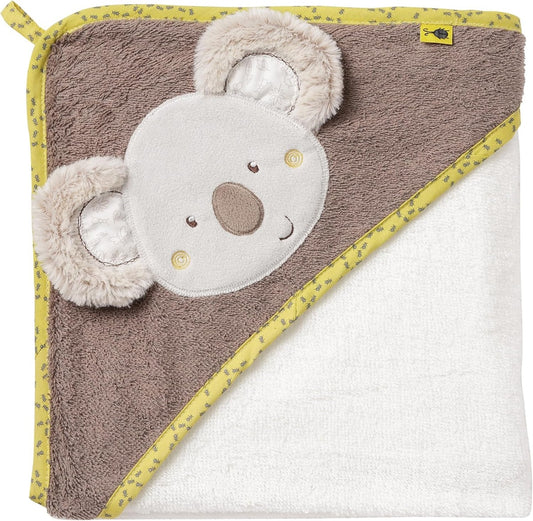 FEHN βαμβακερή πετσέτα με κουκούλα Koala Australia 80 x 80 cm