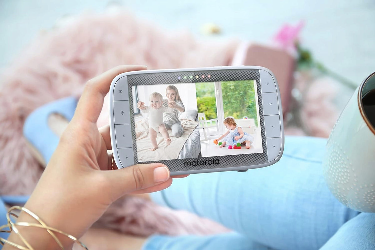 MOTOROLA MBP50 baby monitor com controlo remoto 5"
