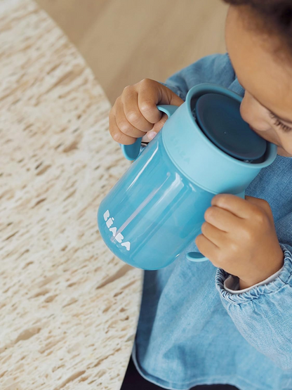 BEABA Training Cup kubek niekapek 360° 340 ml 12 m+