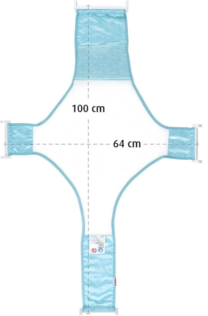 REER MyHappyBath Sling indsats hængekøje til babybadekar 64 x 100 cm