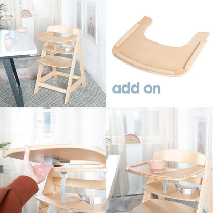 roba Sit Up Flex eetblad voor kinderstoel, naturel