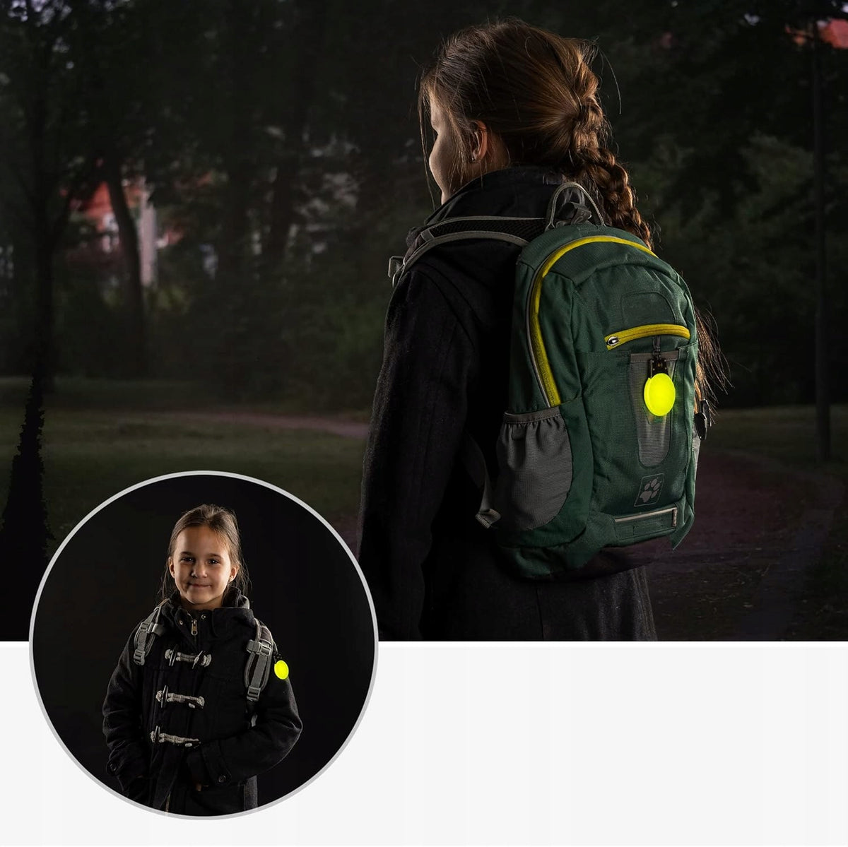REER Light&Go lampka bezpieczeństwa LED z haczykiem do zawieszenia
