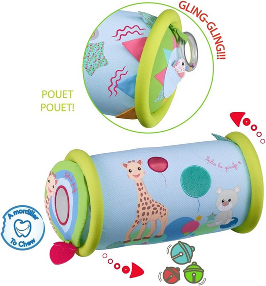 SOPHIE LA GIRAFE geschenkset telefoonrol bekers 10-delig