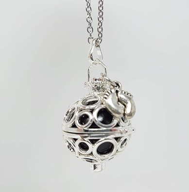 BOLA Schwangerschaftskette Silber mit Glöckchen für Schwangere
