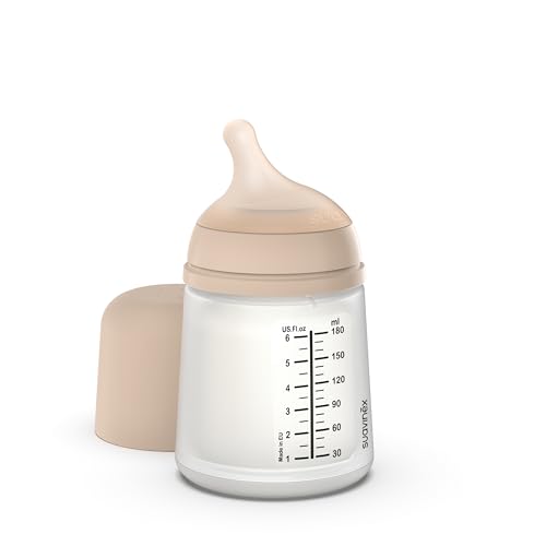 Suavinex Zero Zero hasfájás elleni cumisüveg 180 ml S Light