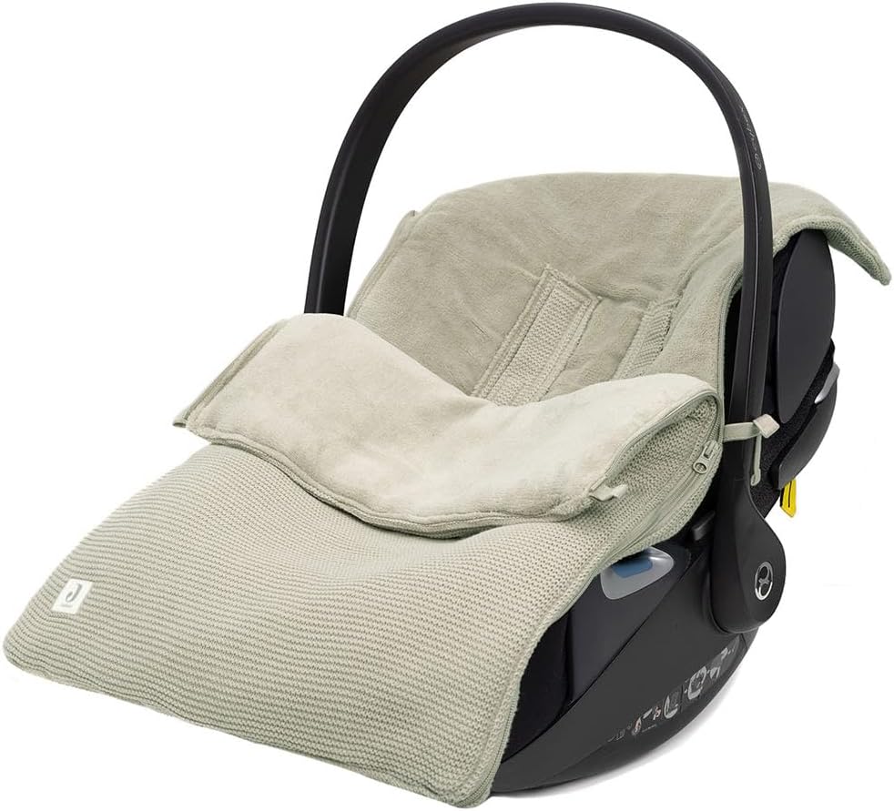 Jollein Basic Knit sac de dormit pentru cărucior, oliv