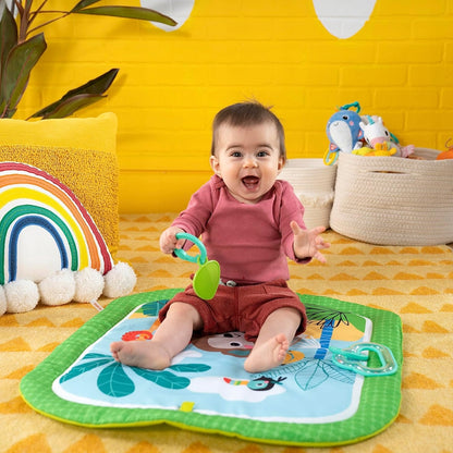 BRIGHT STARTS Easy Breezyeducational matage 0 +dominant colour greenwidth 54 cm, length 67 cmmaterials