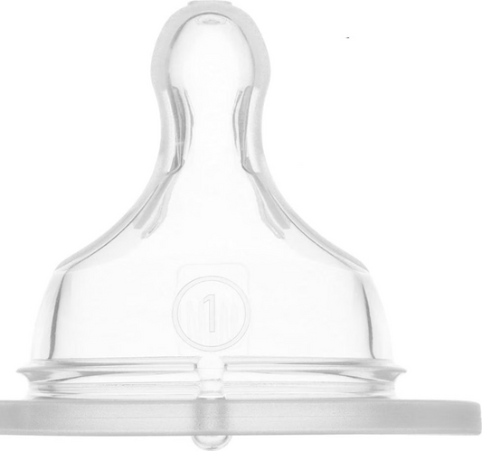 MAM Feel Good biberón de vidrio 170 ml 0 m+ tetina 1