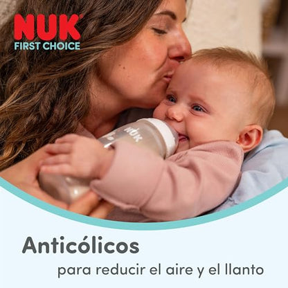 NUK First Choice tetine pentru biberoane M 2 buc. 3+