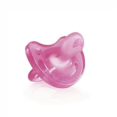 Chicco Physioforma Soft smoczek silikonowy różowy 0-6m