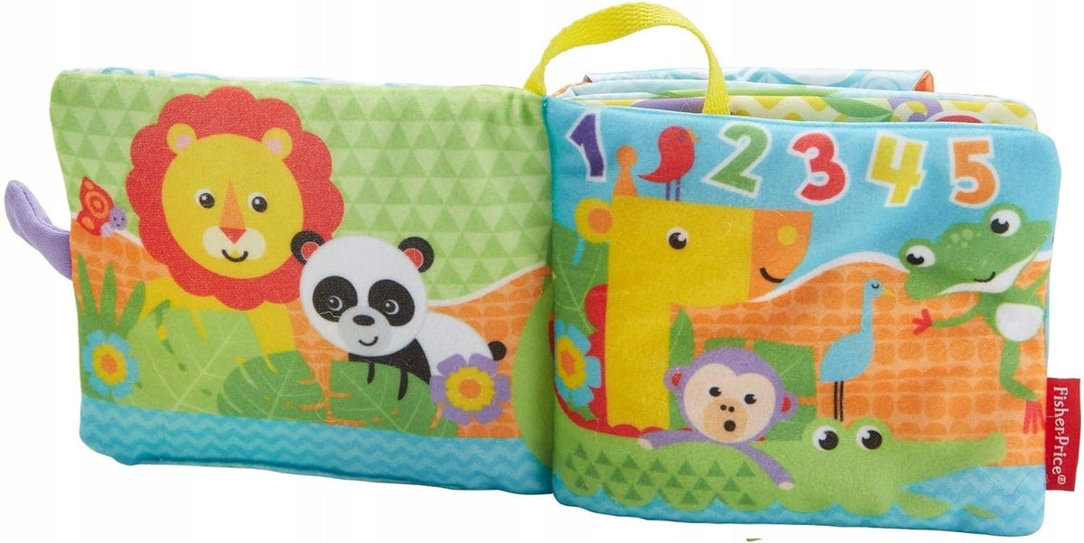 FISHER-PRICE FGJ40 smyslová aktivizační knížka ZÁVĚSNÁ