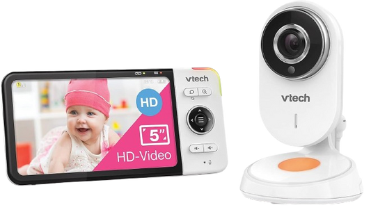 VTECH BM818 HD elektronická chůvička s širokoúhlou kamerou 5" LCD