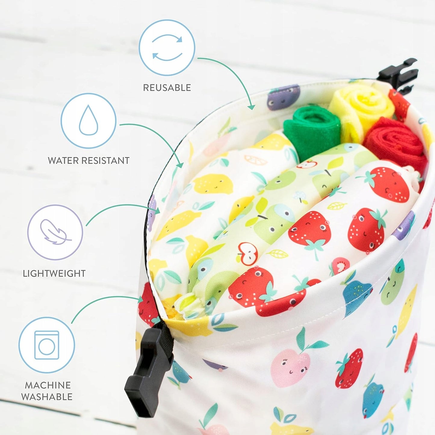 BAMBINO MIO sac impermeabil pentru scutece umede