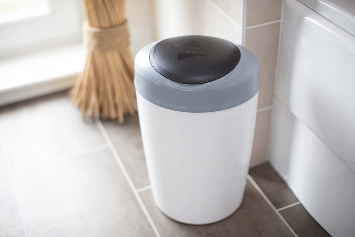TOMMEE TIPPEE simplee sangenic kosz + wkład, szczelny kosz na pieluchy z ochroną przed zapachami