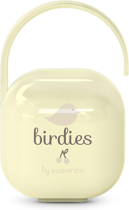 Husă SUAVINEX Birdies pentru 2 suzete