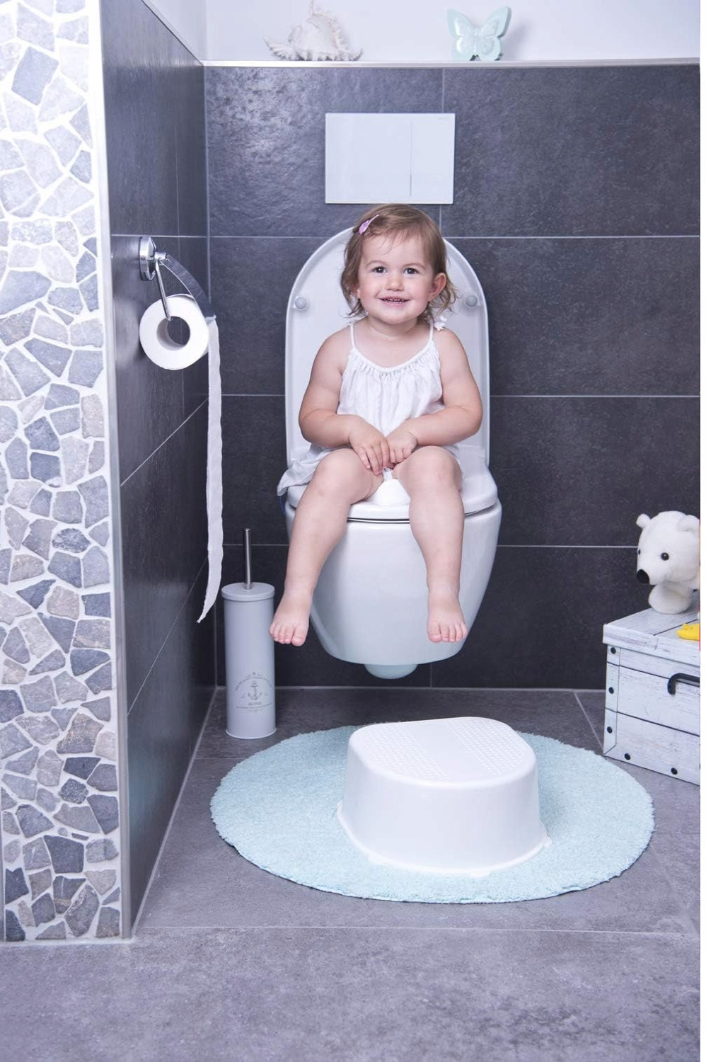 ROTHO Bella Bambina reductor pentru toaletă 24 luni+ ELEFANȚI