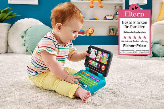 FISHER-PRICE interaktiver Laptop DT. SPRACHE 6m+