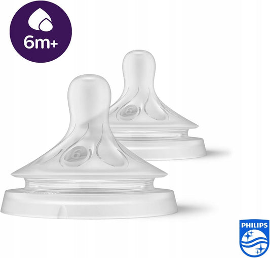 PHILIPS AVENT Natural RESPONSE cumlíky 6m+ x2