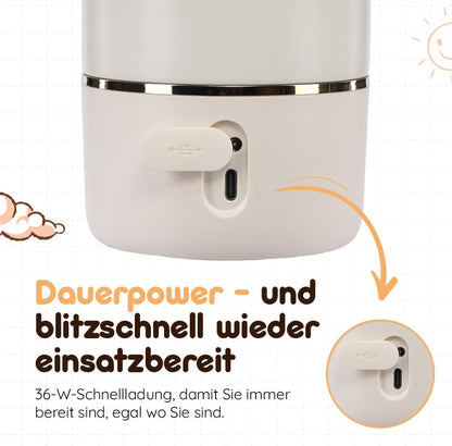 BEBELUX BebeWarm tragbarer USB-Wärmer 3'
