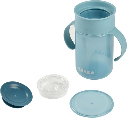 BEABA Training Cup spillfri 360°-mugg 340 ml 12 m+