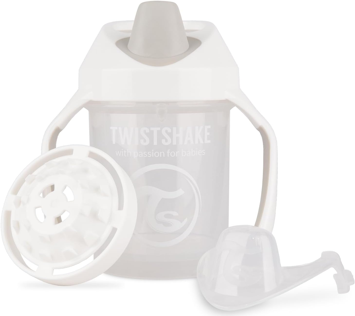 TWISTSHAKE Mini Cup cană anti-vărsare cu tetină și blender, 230 ml, 4 luni+