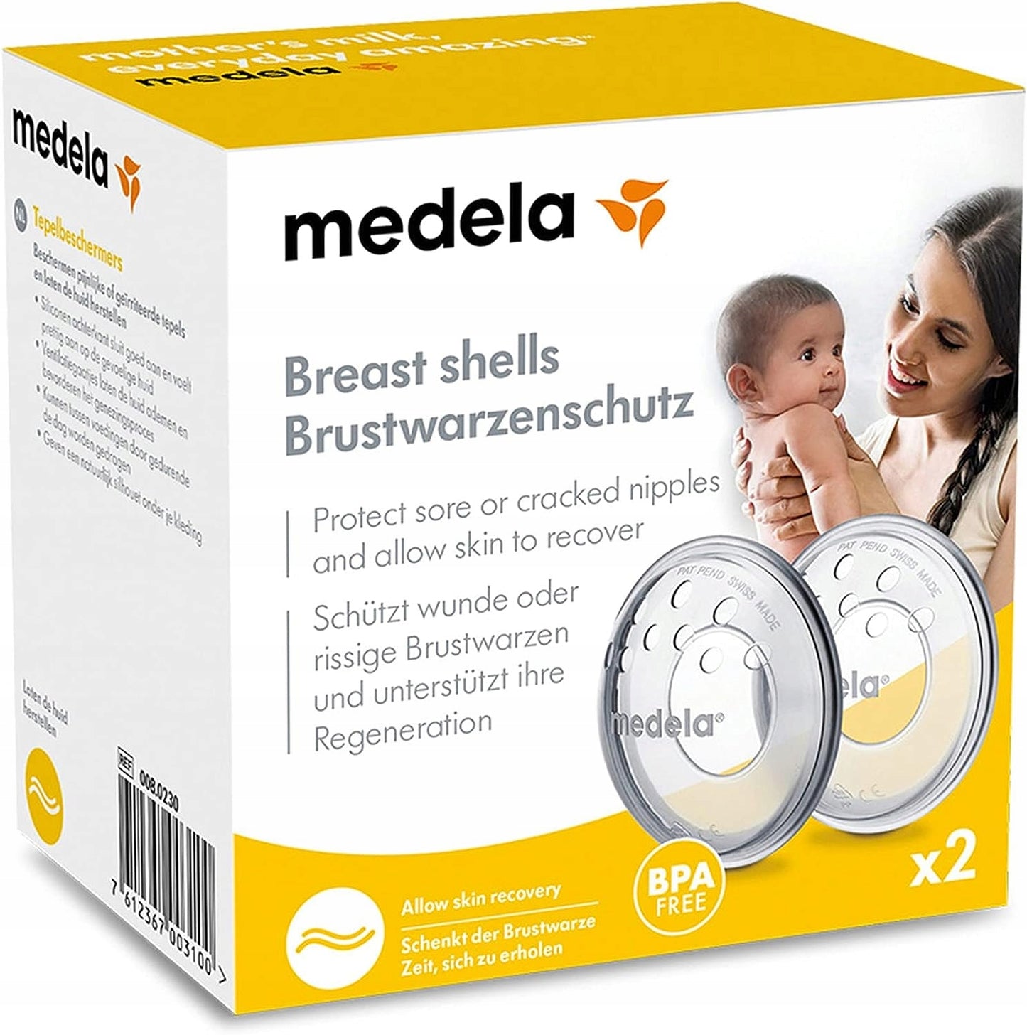 MEDELA protecții pentru mameloane, universale