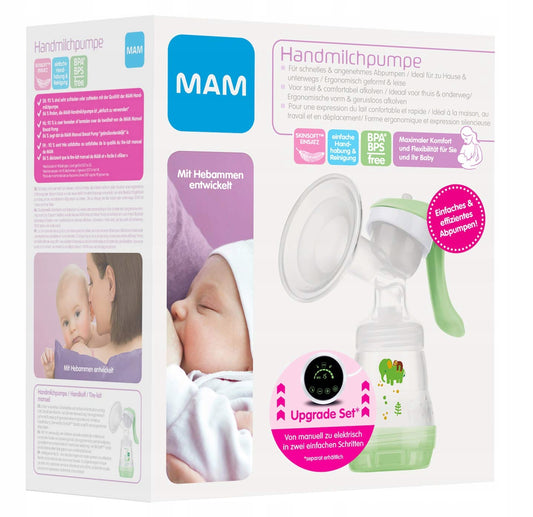 MAM kompaktowy LAKTATOR RĘCZNY z butelką 160 ml "N – zdjęcie produktu 2