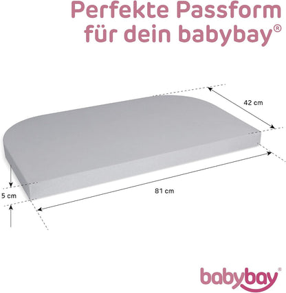 BABYBAY cearșaf cu elastic pentru Original 81x42 cm