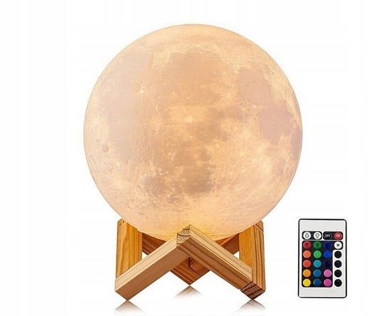 COMOKIN lampada notturna luna 16 colori + telecomando