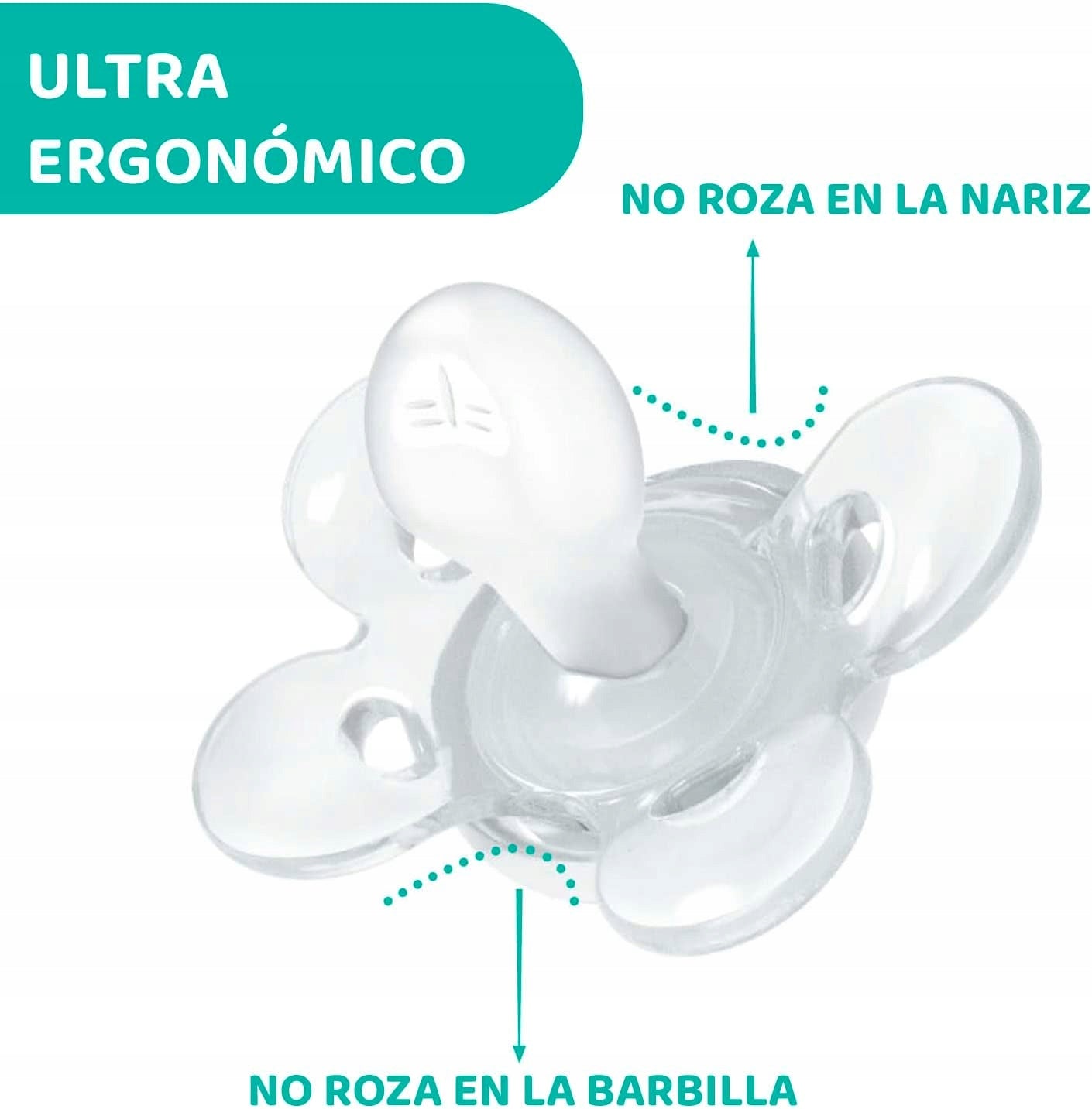 CHICCO PhysioForma COMFORT smoczek x2 0-6msc LATEX