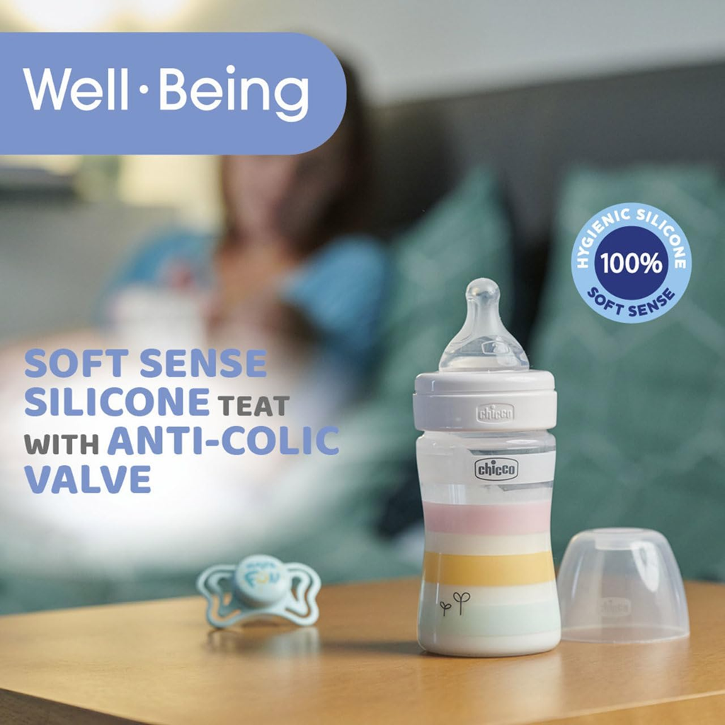 CHICCO Well Being anti-colic bottle