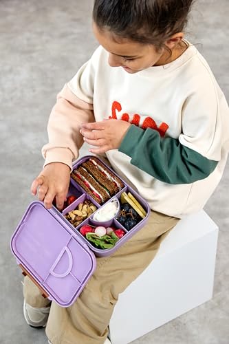 LÄSSIG Little Gang Smile lunchbox śniadaniówla z przegródkami bento