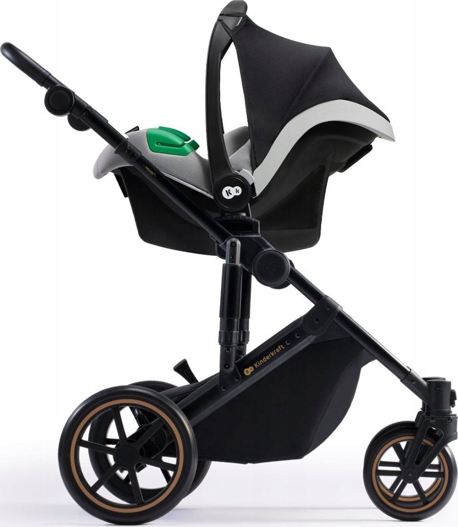 KINDERKRAFT PRIME2 PRO 3v1 multifunkční kočárek do 22kg + autosedačka MINK PRO